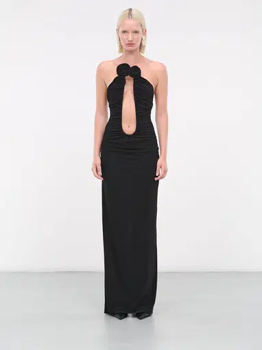 関税込み】MAGDA BUTRYM HIP PLUNGE MAXI SKIRT