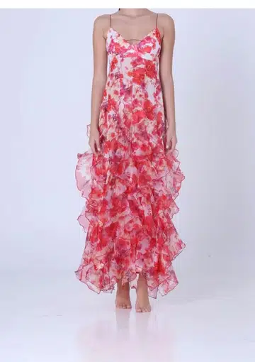 IRIS Maxi Dress - Red main image 1