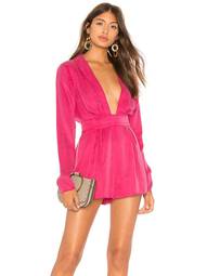 Lovers + Friends Pink Playsuit Size 10