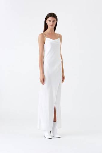 Torra Cream-coloured Slip Dress Drykorn Shop Midi Dresses, 51% OFF
