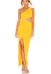 Revolve NBD X Naven Marissa Dress Yellow 6
