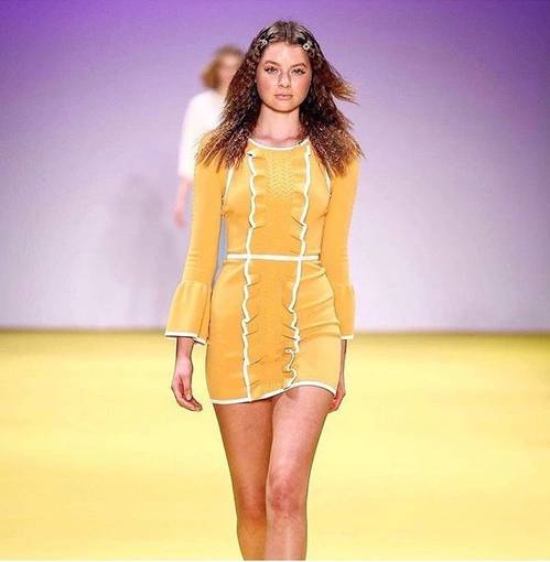 Alice McCall I'm Here Mini Dress Turmeric Yellow Size 10