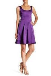 Zac Posen Betty A-line dress in plum Size 6