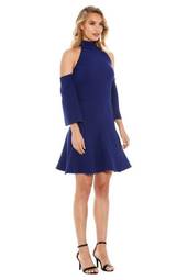 Yeojin Bae blue crepe dress, Size 6