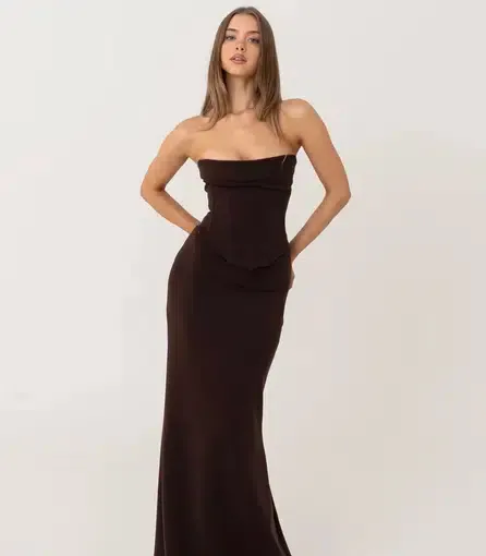 Louie Gown | Brown (S)