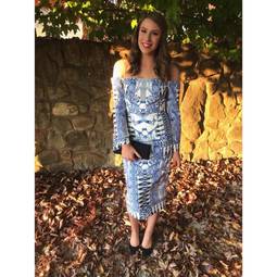 thurley vivaldi midi dress
