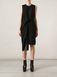Acne Studios  Asymmetric Black Dress Size 8