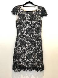 Review black and cream lace dress