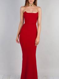 Zachary The Label Elvira Gown Red size 8