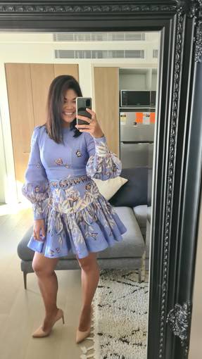 botanica belted mini dress