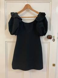 Ellery Valeria Bubble Sleeve Mini Dress