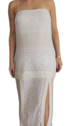 Lover The Label White Lace Dress