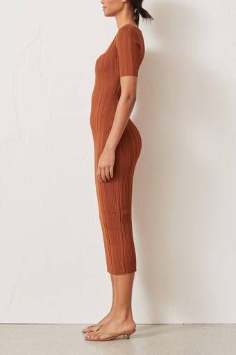 Bec And Bridge Toulouse Knit Midi Dress 