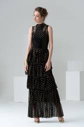 Bodyfrock Calle gown black & gold size 10