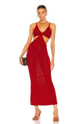 Cult Gaia Serita Dress Red Size 6