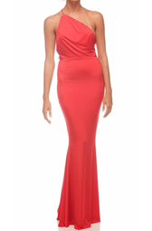 Abyss by Abby Jadore Gown Red Size 6