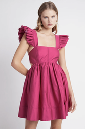Aje Midsummer Dress Carmine Size 6