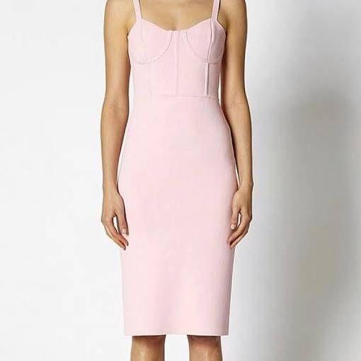 Scanlan Theodore Crepe Knit Bustier 