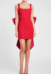 Rebecca Vallance Calla Dress Red Size 10