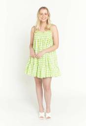 steele melody ruffle dress