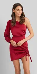 Kookai Vangeline Dress Red Size 8