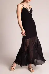 Jacquemus La Robe Basgia Dress Black Size 6 