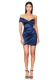 Love Nookie Zodiac One Shoulder Mini Dress Blue Size 8