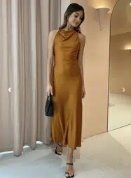 Significant Other Deidra Dress Brown