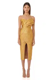 Eliya the Label Chantel Dress Gold 