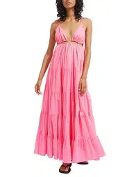 Steele Camellia Dress Pink