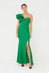 Sheike High Society Maxi Dress Green