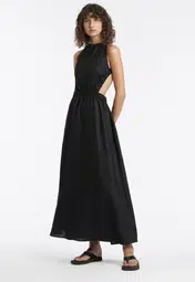 Sir the Label Alena Maxi Dress Black