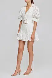 Acler Sierra Dress White
