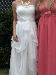 Stellini Melbourne white ball dress