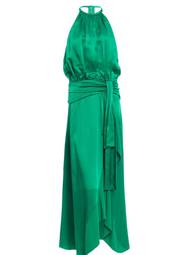 Rachel Zoe  Silk Halter Dress – Emerald Green size 10