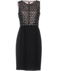 Valentino Silk embellished black dress size 8