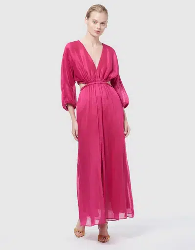 Manning Cartell Lyrical Colours Maxi Dress Pink Size 8 | The Volte