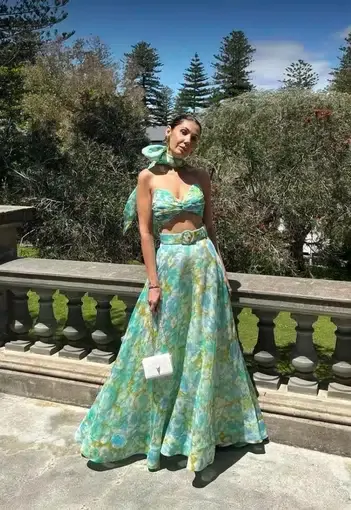 High Tide Embroidered Bodice & Skirt Set