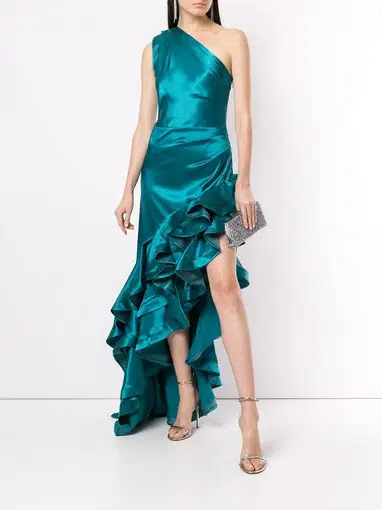 bronx and banco monica gown pink