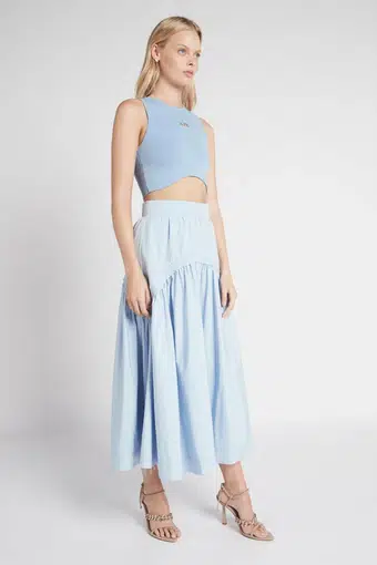 AJE - COSMOS TIERED MAXI SKIRT AND TOP - 8