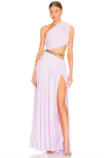 Bronx and Bronco Jafari Gown Lavender Size AU 8 | The Volte