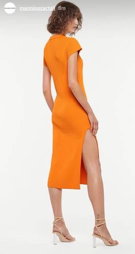 Manning Cartell MVP Knit Dress orange 