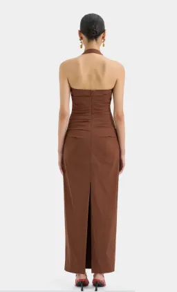 Sir the Label Nikki Gown Brown Size 1 / AU 8 for rent on The Volte - image 3