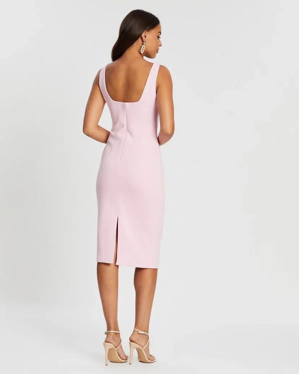 Mossman The Heart & Soul Midi Dress Pink Size 8 - Image 2