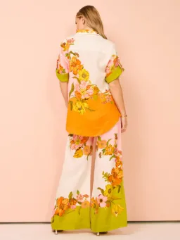 Alemais Silas Pant Floral Size AU 14 for rent on The Volte - image 3