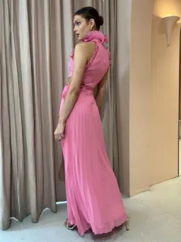 Sonya Moda Noya Maxi Dress Pink Size 10  for rent on The Volte - image 3