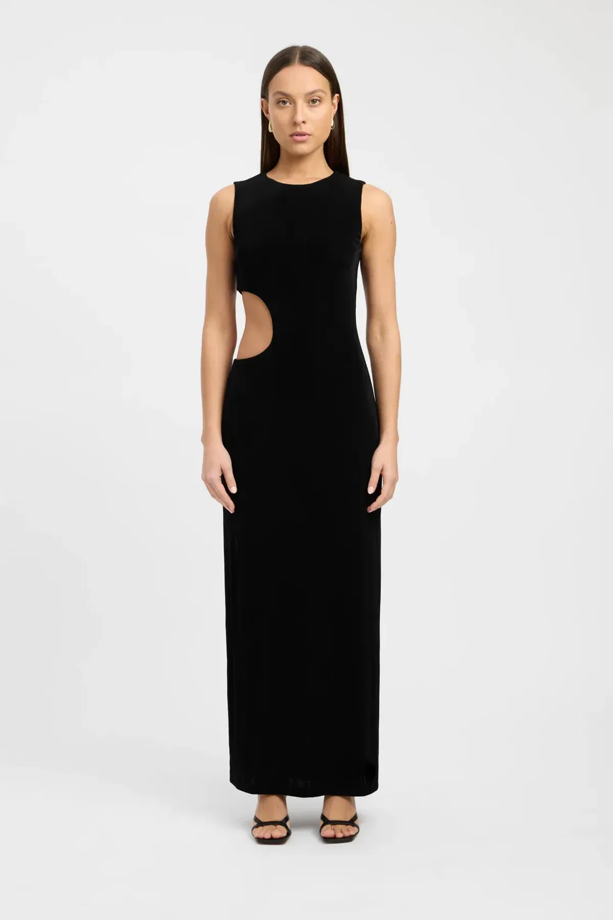 Kookai Margot Maxi Dress Black Size AU 8 - Image 1