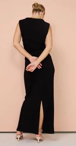 Friends With Frank The Harlow Dress in Black Size AU 12 for rent on The Volte - image 2