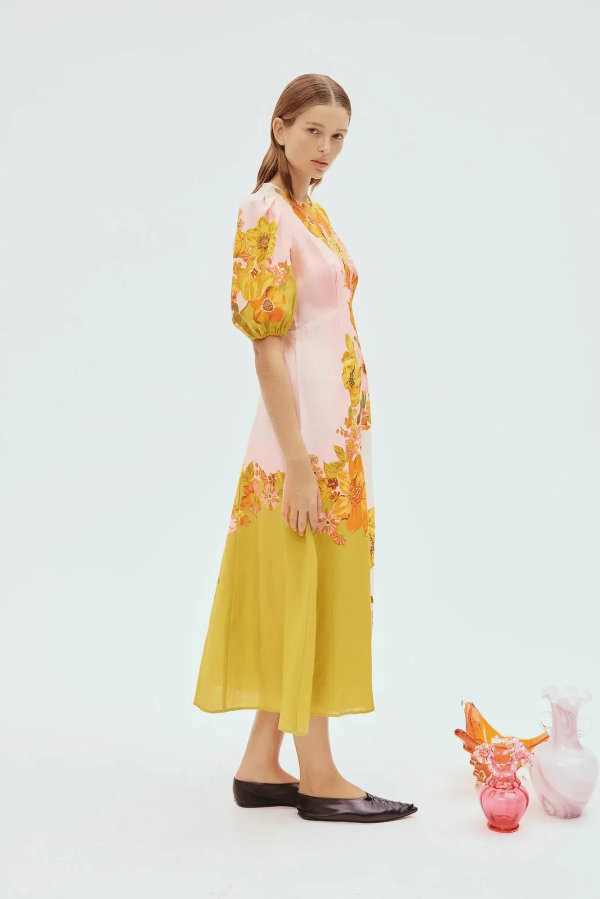 Alemais Silas Day Dress Print Size AU 8 - Image 2
