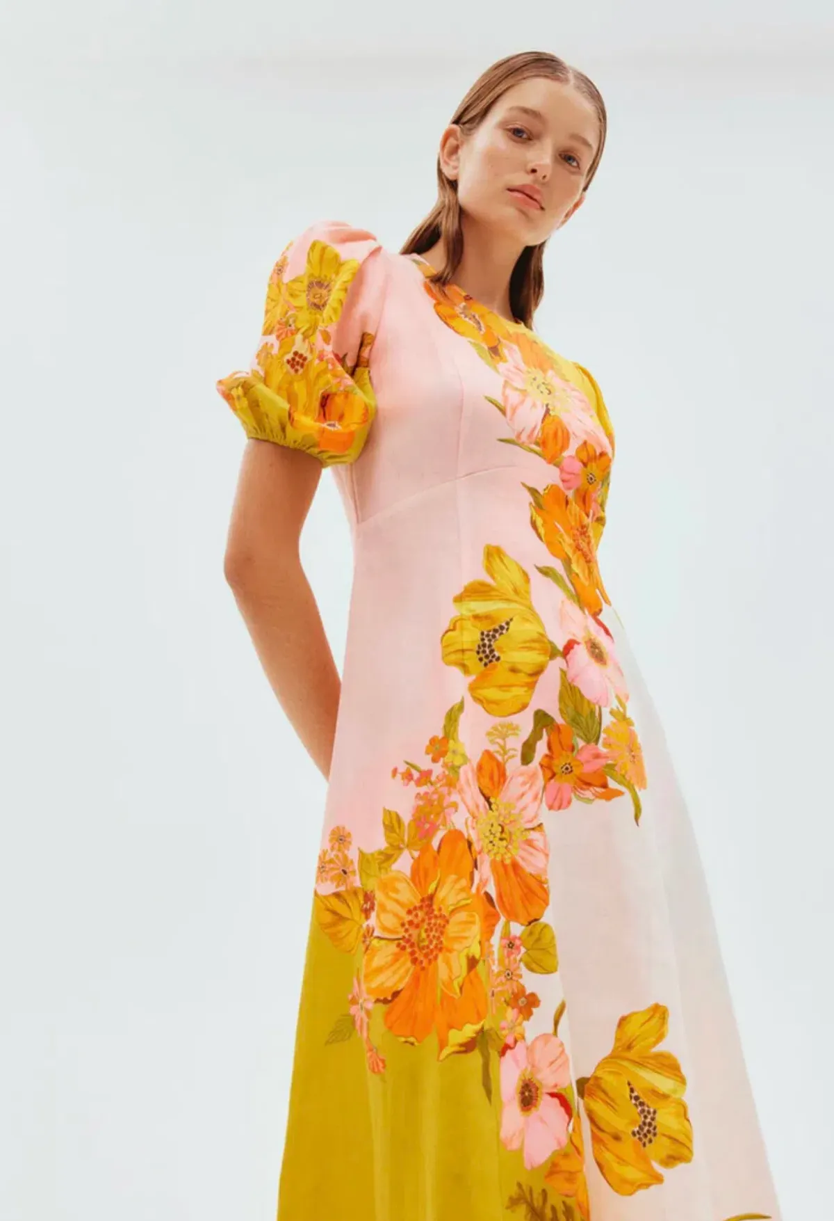 Alemais Silas Day Dress Print Size AU 8 - Image 3